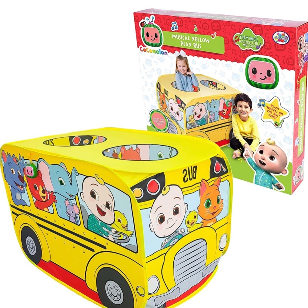 Cocomelon School Bus Tent